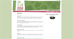 Desktop Screenshot of cougarwaltz.com