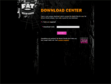 Tablet Screenshot of fatwreck.cougarwaltz.com